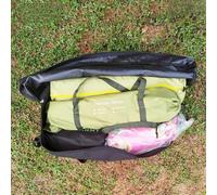 Oniissy Extra Large Folding Duffle Bag for Camping and Travel Storage, 600D Oxford Cloth Water-Resistant Material, 110lb Capacity for Sports Equipment, Sleeping Bags(50L)