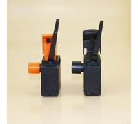 Oniissy FA2/61BEK Lock On Power Electric Hand Drill Speed Control Trigger Switch for Industrial Equipment and Power Tools with 6A 220V Rating(wide switch)