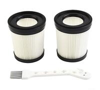 Oniissy Fits Girnoor G160&G165 Fits Afoddon Fits Fabuletta FSV101/FSV001 Vacuum Cleaner Accessories, 2 Filter Elements & 1 Cleaning Brush Set