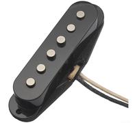 Oniissy For Alnico 2 SSS Pickup Collection For ST Electric Guitars With RWRP Middle - For Authentic Single-Coil Behavior - Classic Rock Blues - Black 84Mm Pickup(50mm-1)