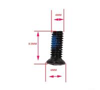 Oniissy For Bike Pedal Cleat Screws for Speedplay Replacement Bolts with 8.5mm/9.5mm/10.5mm Length Options, 8-Piece Set for Secure Connection and For Easy Installation(8.5mm)