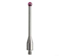 Oniissy for CMM Probe Stylus 2mm Ruby Ball Tip M2 Thread Stainless Steel Stem 20mm Length A-5000-3603 for Coordinate Measuring Machine for CNC Inspection and Measurement