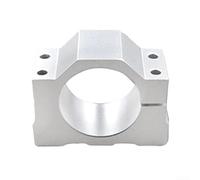Oniissy for CNC Spindle Motor Bracket Clamp Aluminum Alloy Fixing Base for Electric Spindle Motors 40mm 45mm 52mm 65mm 80mm Inner Diameter Metal Mount Holder Silver(80mm)