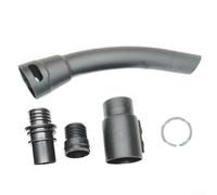 Oniissy For Karcher Vacuum Cleaner Hose Connector 4-Piece Set Extension Handle Adapter for WD1 WD2 WD3 WD4 WD5 WD6 Series Black 35mm Diameter