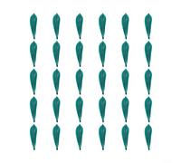 Oniissy For Leaf Shaped Plant Watering Funnel for Indoor and Outdoor Plants, 30pcs Flower Pot Watering Device with Direct Root Hydration System, For Lasting PP Material(blue 30pcs)