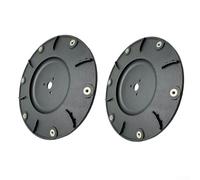 Oniissy For Mammotion Robot Lawn Mower Replacement Blades for LUBA 1 AWD 2 AWD Models Steel Cutting Discs Automatic Mower Parts Black 170mm 2 Pack