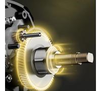 Oniissy For Ultra Light 7.2:1 Fishing Reel with For Long lasting Aluminum Carbon Fiber Construction and Advanced Magnetic Braking System for Various Fishing Styles(Gold)