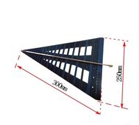 Oniissy for Ultra Wideband Log Periodic 500MHz-7.5GHz 6-7dBi Gain FR4 50 Ohm Directional Broadband for RF Spectrum Analysis Direction Finding and EMC