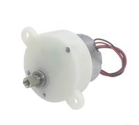 Oniissy Geared Motor Speed Reduction Gearbox DC 3V/6V/12V 15-1000RPM Parallel Shaft for RC Models and Industrial Applications(6V-50RPM)