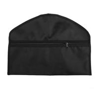 Oniissy Hanger Storage Bag with Pocket for Valuables, 45x32cm Waterproof Oxford Hanging Organiser Fits Under Clothes for Wardrobe Organisation(Black)