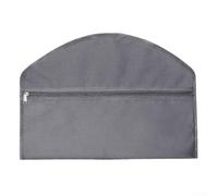 Oniissy Hanger Storage Bag with Pocket for Valuables, 45x32cm Waterproof Oxford Hanging Organiser Fits Under Clothes for Wardrobe Organisation(Gray)