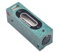 Oniissy High Accuracy 0.02mm Resolution Industrial Grade Strip Level with V-Groove Base for Metalworking Inspection and Measurement, 100mm Measuring Range, Includes