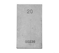 Oniissy High Speed Steel Gauge Block Set 0.5-100mm Range with HRC64 Hardness, Precision Measuring for Calibration of Fixtures and Inspection Tools in(20)