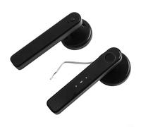 Oniissy Indoor Fingerprint Lock Bedroom Office Password Keyless Entry Door Lock 3-in-1 Methods C-Class Security Zinc Alloy 30-55mm Door Thickness(Black)