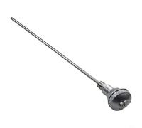 Oniissy Industrial PT100 Temperature Sensor Probe With RTD-Terminal Head 1/2 Inch NPT Thread Stainless Steel Temperature Detection Probe 8mm Diameter(400mm)