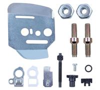 Oniissy Inner Guide Bar Plate Chain Adjuster Regulator with Bar Stud Nut Set Compatible with 044 MS440 046 MS460 064 MS660 Chainsaw Models - Replacement for