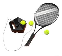 Oniissy Junior Tennis Practice Equipment, Training Aid for Beginners with Elastic Ball and String, Built-in For Recoil Device, Stable ABS Base with Sandbag for Youth and