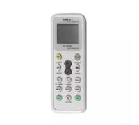 Oniissy K-1028E Remote Control for Air Conditioning System, LCD Display Digital Temperature Controller, with Long Range Signal White Grey