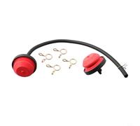 Oniissy Lawn Mower Primer-Pump Replacement Parts with Fuel Line Hose Compatible for Tecumseh 570682A 751-10639 for Garden Equipment(2pcs)