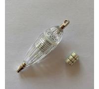 Oniissy LED Underwater Fishing Light for Deep Sea Squid For - Red/Blue/Green/White/Colorful Waterproof Lure Device with Battery, 6cm Fast Sinking Fish Attractor(White)