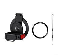 Oniissy Magnetic Teleprompter Stand For DJI Pocket 3 - Secure Smartphone Mount W/Cold Shoe Clip - Video Recording Support - ABS Bracket