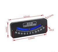 Oniissy Marine Trail Inclinometer ABS Sailing Clinometer Angle Level Meter for Sailboats Yachts Fishing Boats Cargo Ships Outdoor Navigation Measurement Tool(25 Degrees)