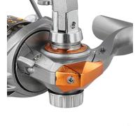 Oniissy Mini Fishing Reel for Freshwater, 12+1 Bearings, 5kg Drag System, For CNC Metal Alloy Spool, Wooden Handle, For Ultra-Compact Palm-Sized Design, Lightweight 136g,(A- Reel)