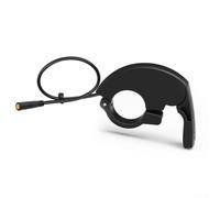 Oniissy Mini Quick Release Thumb Throttle for BBS01/BBS02 Motors, 12V-72V Compatible, IPX5 Waterproof Rating, 3-Core Connector, 255mm Cable, Black