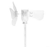 Oniissy Mini Wind Turbine Generator Educational Model, 360 Degree Rotation Automatic Wind Direction Alignment Teaching Tool Demonstration Kit