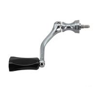 Oniissy Modified Spinner Reel Single Rocker Handle with 2 Stainless Steel Bearings and Alloy Shaft for Stella Vanford Nasci Fishing Reels(black)