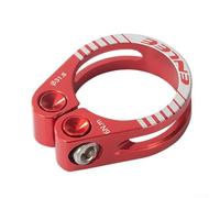 Oniissy Mountain For Bike Seatpost Clamp Hollow Lock Design 31.8mm and 34.9mm Aluminum Alloy Lightweight For CNC Turning for Various Seat Tube Diameters Including(31.8 red)