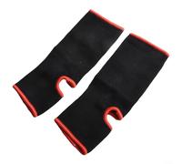 Oniissy Muay Thai Boxing Ankle Wraps For MMA Ankle Support Foot Sleeve for Men Women Sports, Made of Polyester and Spandex, Lightweight and Comfortable, Suitable for(Black M)