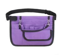Oniissy Nurse-Bag Nurse-Fanny Pack | Waist Organiser | Adjustable Belt Pouch | Utility Gear Pocket Belt for Stethoscopes/Bandage/Scissors/Other Supplies(Purple)