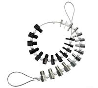 Oniissy Nut & Bolt Thread-Checker | Inch And Metric Set | 26 Male/Female Gauges | For Checking Nuts Bolts/Verifying The Size Pitch