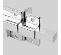 Oniissy Old Style Exterior Door Lock Anti-Theft Mechanical Latch Lock with 2 Keys Iron Construction for Fence Gate Wooden Iron Doors Garden Security 185x67mm(Left)