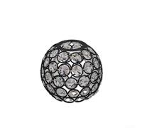 Oniissy Outdoor Camping Light Lampshade with Octagonal For Crystal Design for Glamping Atmosphere Lantern, Metal Frame in Starry Black, Gold, Green Bronze and Silver(A)