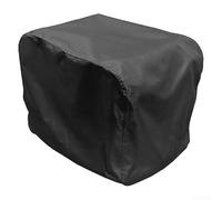 Oniissy Outdoor Generator Cover, 210D Waterproof Thicken Generator Tent Cover, Dustproof Tarpaulin Power Generator Dust Cover Black(4)