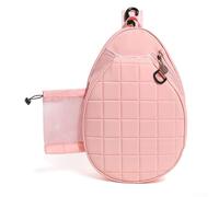 Oniissy Outdoor Tennis Backpack for Racket and Pickleball Paddle Storage, Multi-Sport Compatibility, For Durable Design with Ample Compartments, Versatile Color Options(Pink)