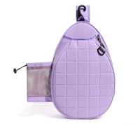 Oniissy Outdoor Tennis Backpack for Racket and Pickleball Paddle Storage, Multi-Sport Compatibility, For Durable Design with Ample Compartments, Versatile Color Options(Purple)