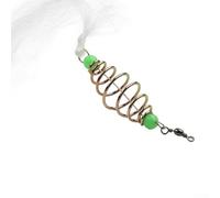 Oniissy Overlord Tying Sticky Net, Fishing Net Without Hook for Safe Catching Fish, 5/7/9/11/13 Mesh Size, Lightweight and Portable Nylon with Iron Frame, White(5目)