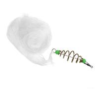 Oniissy Overlord Tying Sticky Net, Fishing Net Without Hook for Safe Catching Fish, 5/7/9/11/13 Mesh Size, Lightweight and Portable Nylon with Iron Frame, White(7目)