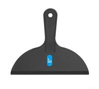 Oniissy Plastic Putty Scraper Set Multi-Purpose Paint Scrapers Tool with 6 Sizes Black Cutter for Wallpaper Drywall Exterior Repair Professional DIY Home Improvement Projects(8inch)