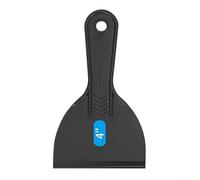 Oniissy Plastic Putty Scraper Set Multi-Purpose Paint Scrapers Tool with 6 Sizes Black Cutter for Wallpaper Drywall Exterior Repair Professional DIY Home Improvement Projects(4inch)