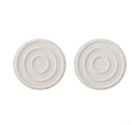 Oniissy Pool Ladder Bumpers (2-Pack) - Reliable rubber stoppers for a secure fit (white),White Pool Ladder Bumpers for Inground Pool to Protect Swimming Pool Ladder Replacement Steps