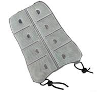 Oniissy Portable Cooling Backpack Pad for PCM Material, 32 x 24 cm, Blue, Lightweight Hiking Accessory for Outdoor Summer Use with Adjustable Rope(Green)