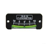 Oniissy Portable Marine Trail Inclinometer Sailing Clinometer, Marine Trail Inclinometer Sailing Clinometer Portable Slope Meter for Sailboats Yachts Boats(10 Degrees)