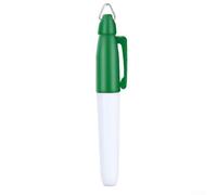 Oniissy Professional Ball Alignment Marker Pen with Hang Hook for Drawing Precise Line Marks, 11 Colors, Plastic, 90x12mm, Lightweight and Portable(Green)