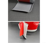 Oniissy PVC Skirting Board 3 Metres Waterproof Soft Plastic Skirting Self Easy Install L-Edge Design for Home Improvement Building Hardware(gray)