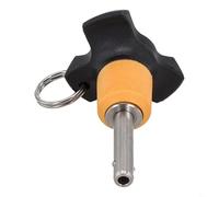 Oniissy Quick Release Ball Lock Pin with Self-Locking Mechanism, Stainless Steel Detent Pin for Industrial Fastening, Locating, Securing, Adjusting and Quick Change(6mm-VCN120-6-45)