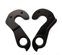 Oniissy Rear Derailleur Hanger for Mountain and Road Bikes, 3mm Aluminum Dropout Compatible with Multi-Speed Models, Black For Bike Tail Hook